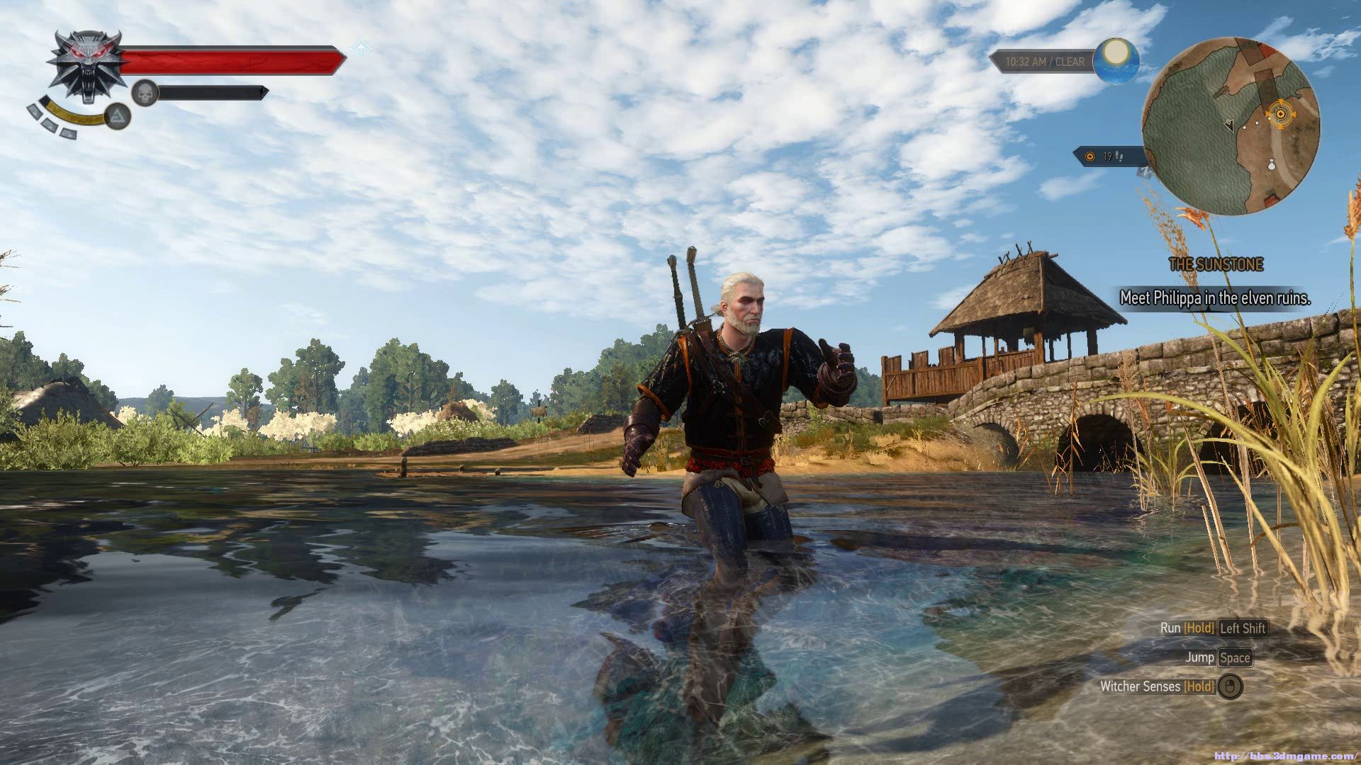 巫师3狂猎浅水跳跃mod