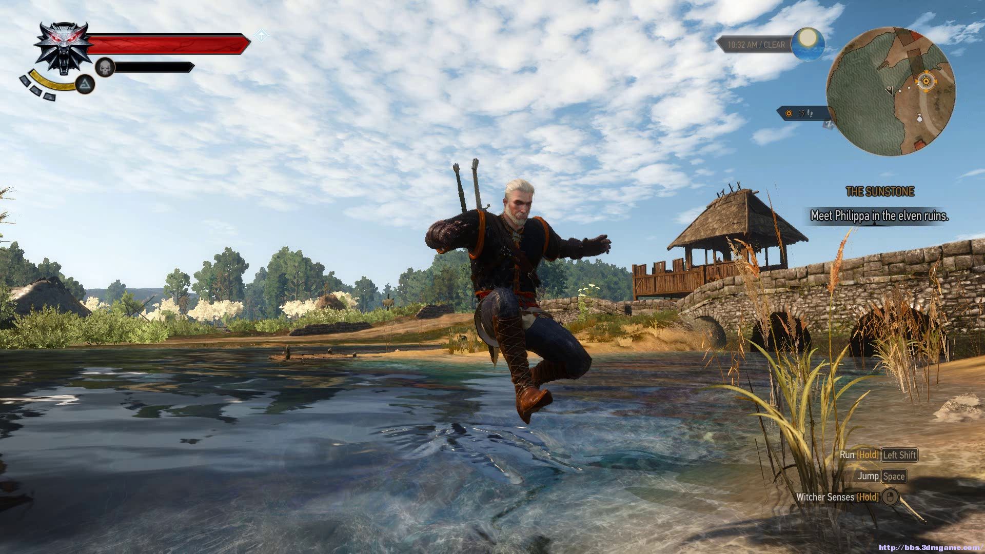 巫师3狂猎浅水跳跃mod