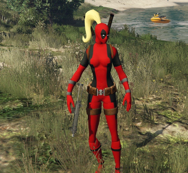 侠盗猎车手5女死侍mod