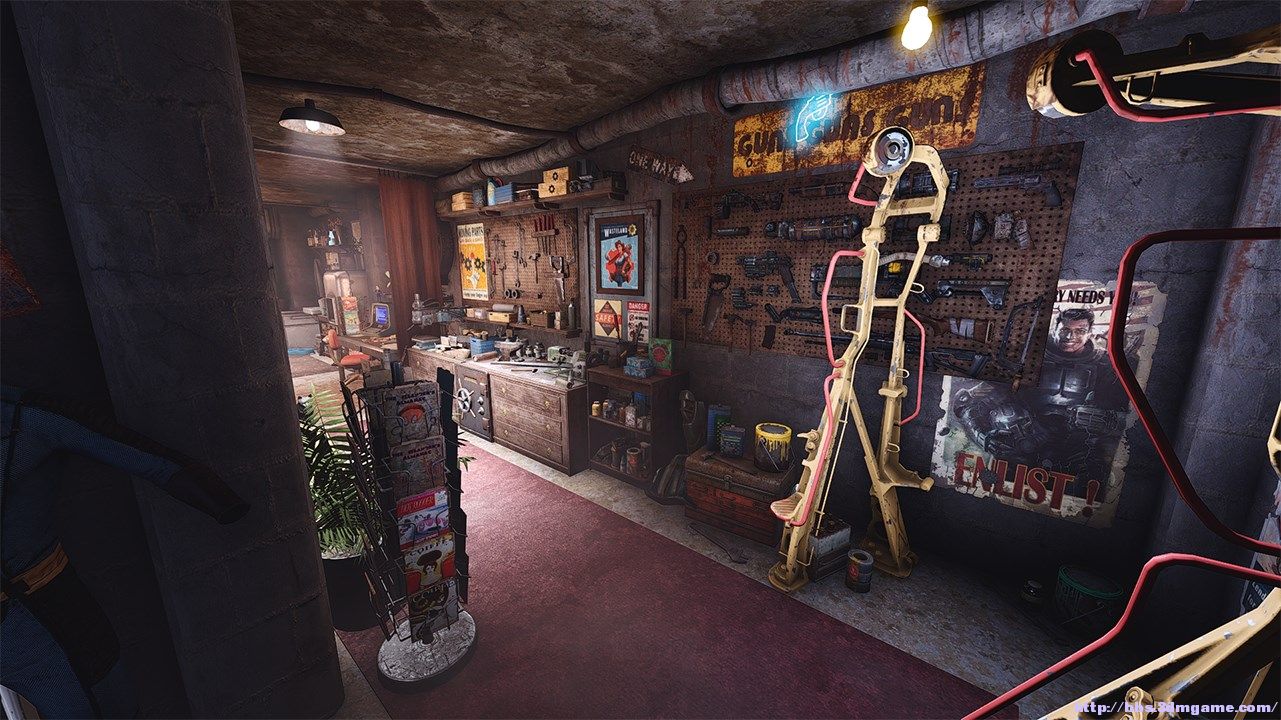 辐射4三十码地堡装修mod