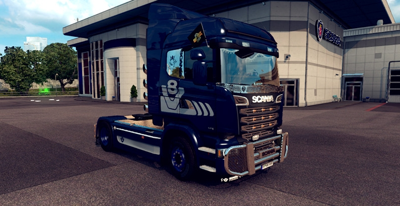 欧洲卡车模拟2 斯堪尼亚R&S系列改装配件DLCMOD