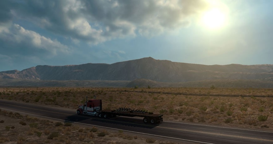 美国卡车模拟 真实环境MOD