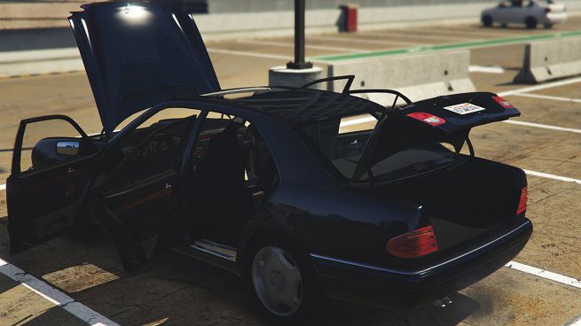 侠盗猎车手5 奔驰e420mod