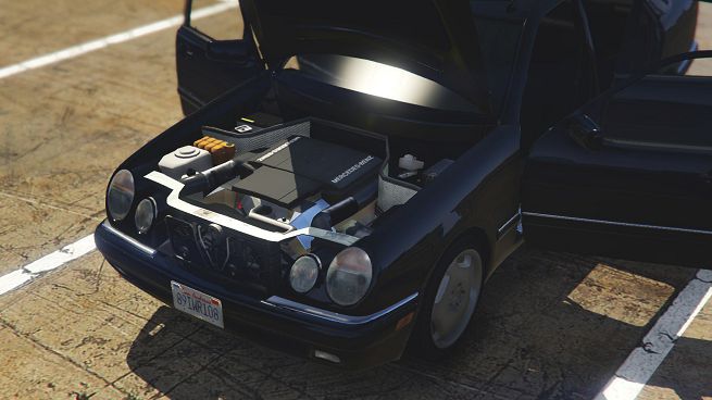 侠盗猎车手5 奔驰e420mod