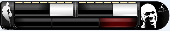NBA2K14 AirJordan游戏界面美化图形Mod含精美AJ护具