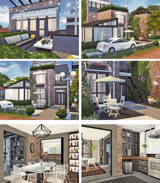 模拟人生4 ELNA三城现代别墅mod