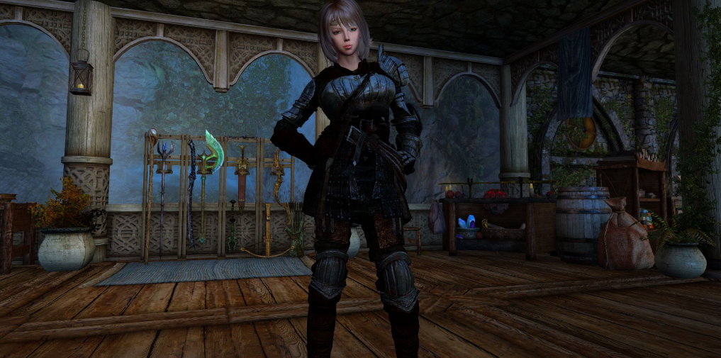 上古卷轴5:天际重制版 黑暗之魂骑士重甲mod