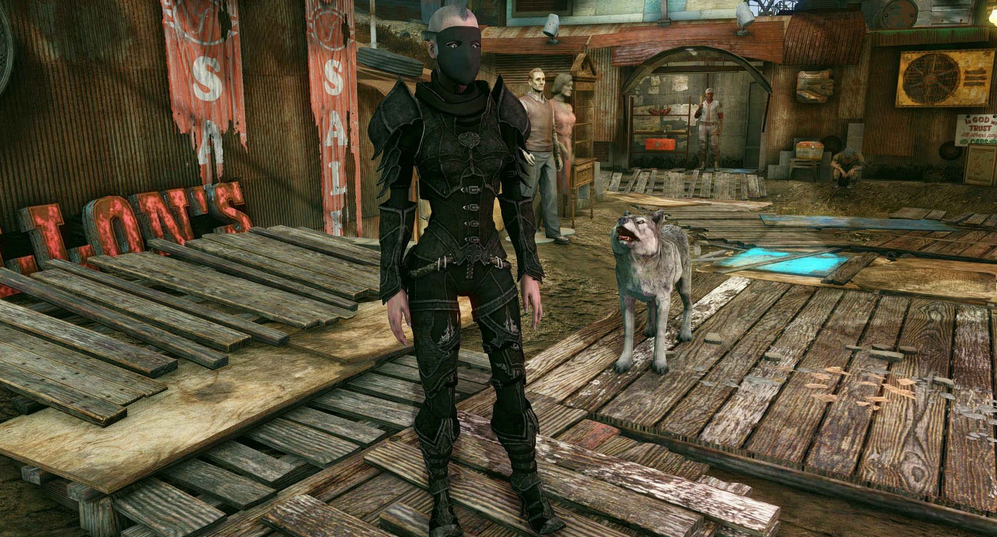 辐射4恶魔猎人护甲mod