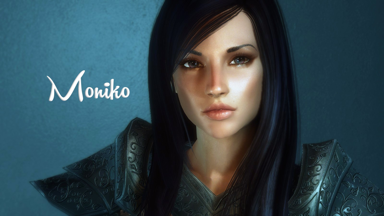 上古卷轴5纹身少女莫妮蔻mod