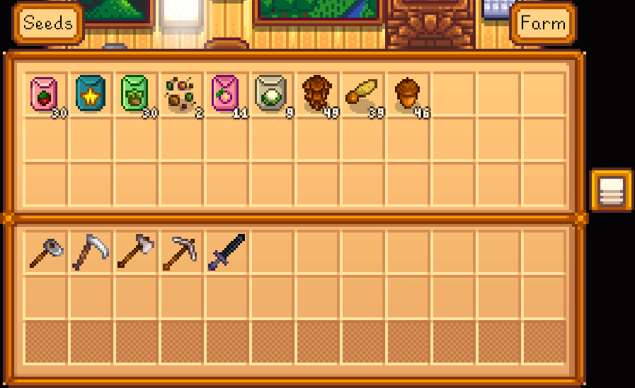 星露谷物语 星露谷物语 v1.2物品自动转移至同类箱子MOD Mod VV1.2 下载 3DM Mod站