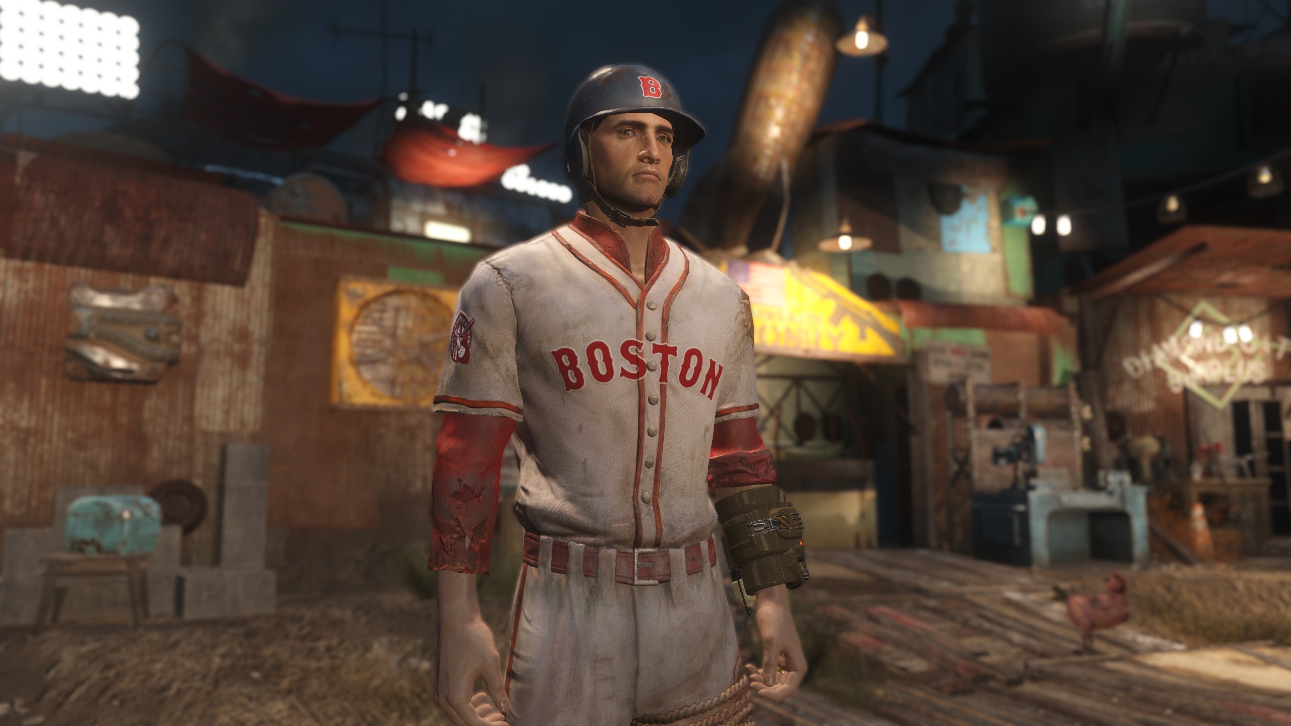 辐射4 波士顿棒球衣服重置mod