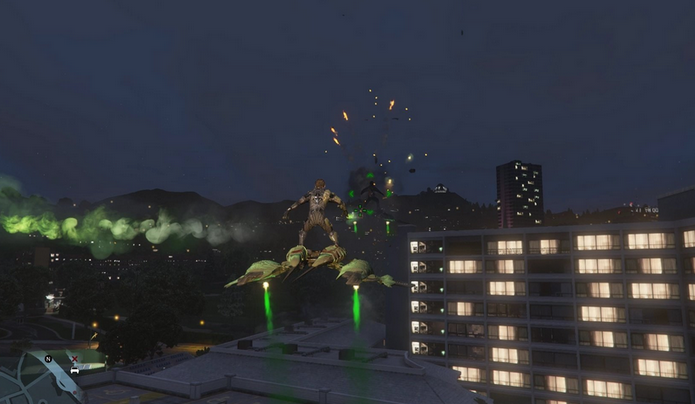 侠盗猎车5绿魔绿魔飞行器v10mod