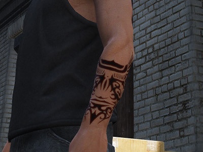 圣安地列斯最帅的纹身图片