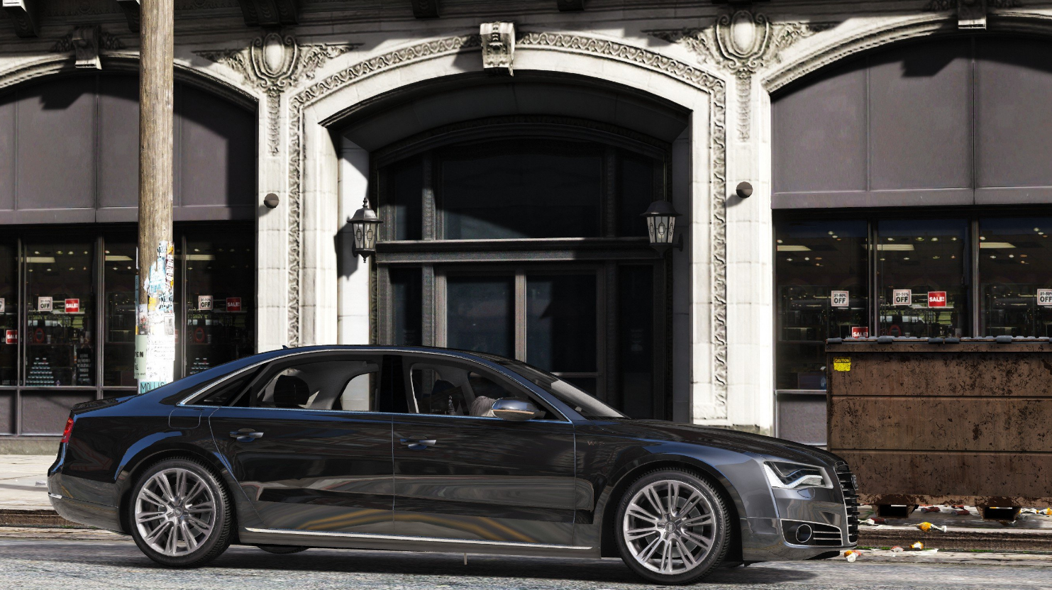 侠盗猎车5奥迪a8lw12quattro