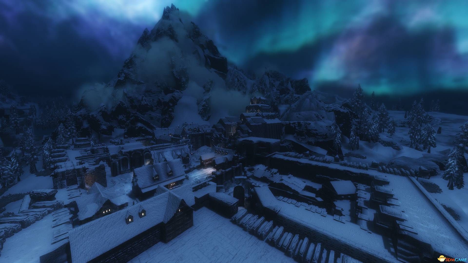 上古卷轴5冰雪覆盖风盔城mod