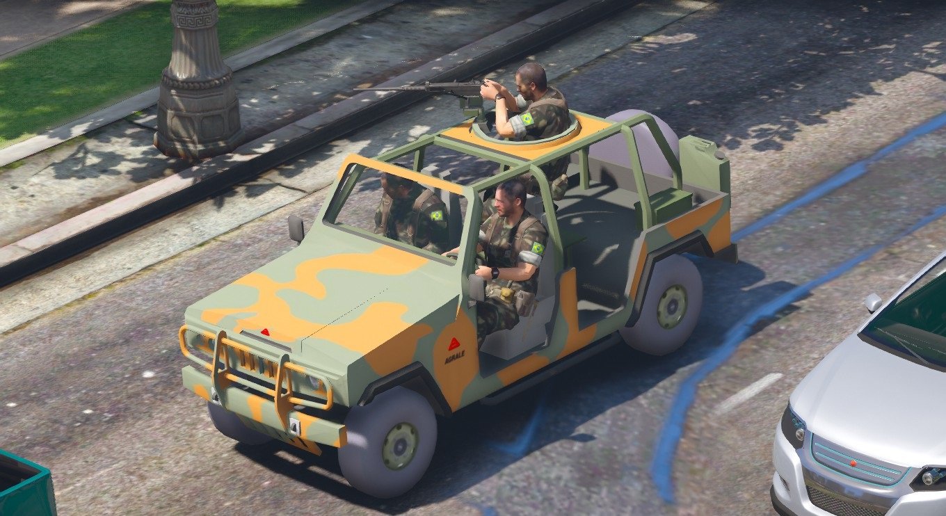 侠盗猎车5am11彪悍军工越野车mod