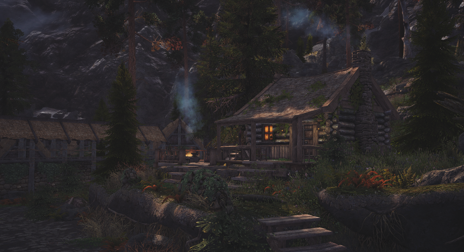 上古卷轴5:天际重制版 溪木镇初学者小屋mod