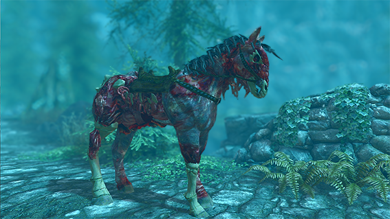 上古卷轴5万圣节特别版僵尸马mod