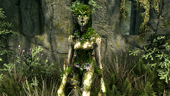 上古卷轴5自然守护者树精生物mod