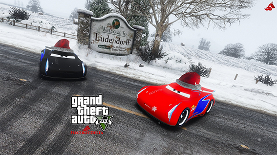 侠盗猎车5 汽车总动员杰克逊风暴车辆mod圣诞版