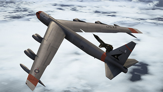 侠盗猎车5 X-15超音速火箭飞机NB-52母机MOD